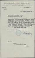1938 Budapest, Raffay Sándor (1866-1947) Bányakerületi Evangélikus Püspök Köszön?levele Rohoska Géza Szarvasi Evangéélik - Unclassified
