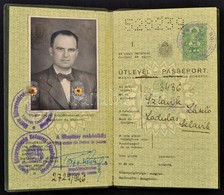 1946 Keményfedeles útlevél / Hungarian Passport. - Ohne Zuordnung