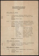 1986 Az I. Budapest F-1 Nagydíj Sportszakmai Forgatókönyve, 34p - Ohne Zuordnung