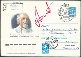 Anatolij Filipcsenko (1928- ) Szovjet ?rhajós Aláírása Emlékborítékon /

Signature Of Anatoliy Filipchenko (1928- ) Sovi - Andere & Zonder Classificatie