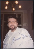 Juan Pons (1946-) Spanyol Operaénekes Aláírt Fotója / Autograph Signed Photo 9x13 Cm - Autres & Non Classés