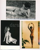 Cca 1979 A Hölgyek Csodálata, Szolidan Erotikus Felvételek, 4 Db Vintage Negatív + 3 Db Vintage Fotó (a Negatívok és A P - Other & Unclassified