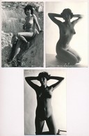 Cca 1977 Kezd?dik Az élet, Szolidan Erotikus Felvételek, 4 Db Vintage Negatív + 4 Db Vintage Fotó (a Negatívok és A Pozi - Sonstige & Ohne Zuordnung