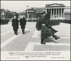 Cca 1980-1985 3 Db Kádár Jánost ábrázoló  MTI Sajtófotó 24x20 Cm - Andere & Zonder Classificatie