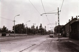 1985. Május 29. Budapest, A 10-es Villamos Pályáján, Megsz?nése El?tt, 20 Db Szabadon Felhasználható Vintage Negatív, 24 - Sonstige & Ohne Zuordnung