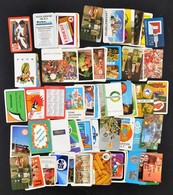 1970-1980-as évek 85 Db Vegyes  Kártyanaptár - Publicités