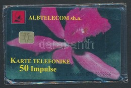 1999 Albtelecom, Albán Telefonkártya, 50 Egységes, Bontatlan Csomagolásban. - Non Classificati