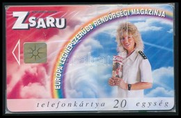 1996 Zsaru Magazin Használatlan Telefonkártya, Bontatlan Csomagolásban. Csak 4000 Pld! - Zonder Classificatie