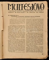 1926 Múlt és Jöv?, Zsidó Irodalmi, M?vészeti, Társadalmi és Kritikai Havi Folyóirat, XVI. évfolyam, Februártól Decemberi - Altri & Non Classificati