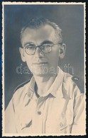 Cca 1941-1943 Deutsches Afrikakorps, Német Katona Trópusi Egyenruhában, 13x9 Cm / Deutsches Afrikakorps, German Soldier - Autres & Non Classés