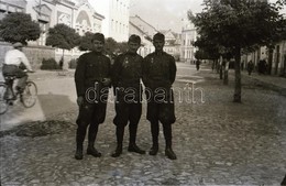 1945 El?tti Id?szakból Katonai Felvételek, 9 Db Szabadon Felhasználható Vintage Negatív, 6x9 Cm és 3x4 Cm Között - Altri & Non Classificati