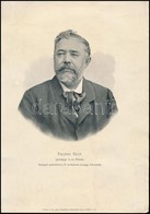 Cca 1906 Polónyi Géza (1848-1920) Igazságügyi Minisztert, Országgy?lési Képvisel?t ábrázoló Nyomat, Erdélyi Cs. Kir. Udv - Non Classificati