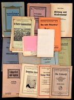 1910-1925 Szocializmussal Kapcsolatos Tétel, 13 Db: 

1919 A Forradalmi Kormányzótanács és A Népbiztosságok Rendeletei.  - Ohne Zuordnung