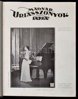 1935 Magyar Úriasszonyok Lapja, XII. évf. 19-36. Sz. Szerk.: Kertész Béla. Kopottas Félvászon-kötésben, Sérült, Javított - Zonder Classificatie