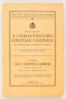 Dr. Noszky Jen?: A Cserháthegység Földtani Viszonyai. Magyar Tájak Földtani Leírása III. Kötet. Bp., 1940, M. Kir. Földt - Zonder Classificatie