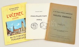 3 Db Felvidékkel Kapcsolatos Kiadvány - Szomszéd András: (Fülek) Püspöki Képek 1918-ig; Scherer Lajos: A 350 éves Losonc - Unclassified