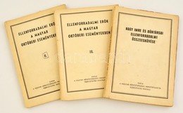 Nagy Imre és B?ntársai Ellenforradalmi összeesküvése. Bp., é.n., Magyar Népköztársaság Minisztertanácsa Tájékoztatási Hi - Non Classificati