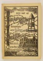 Görbedi Miklós: 1020 Nap Az ?rtornyok árnyékában (A Tiszalöki Hadifogolytábor Története) Tiszalök, 1989. Borítón Hajtásn - Ohne Zuordnung