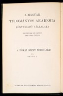 James Bryce: A Római Szent Birodalom. Fordította Balogh Ármin. Bp.,1903, MTA, XXXI+503 P. Kiadói Aranyozott Egészvászon- - Zonder Classificatie