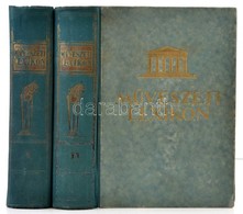 M?vészeti Lexikon. Szerk.: Éber László, Gombosi György. 1-2. Köt. Bp., 1935, Gy?z? Andor. Kiadói Aranyozott Egészvászon- - Zonder Classificatie