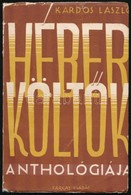 Héber Költ?k Antológiája. Kardos László M?fordításai. Bp.,1947, Farkas Lajos, (Igazság Nyomda-ny.),145 P. Kiadói Papírkö - Unclassified