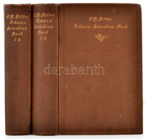 Bitter, C.H.: Johann Sebastian Bach I-II. Berlin, 1881, Wilhelm Baensch. Kiadói Egészvászon Kötés, Egyik Véd?lapja Szaka - Non Classificati