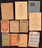 Kis Vegyes Könyv Tétel: Kereskedelmi Levelezés, Az Est Hármaskönyve, Poirot és Az ABC, Stb., Példányonként Változó, Rész - Zonder Classificatie