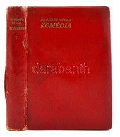 Hegedüs Gyula: Komédia. Bp.,1914, Szerz?. Kiadói Egészvászon-kötés, Kopott Borítóval, Sérült Gerinccel, A Címlapon Névbe - Ohne Zuordnung