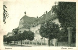 * 2 Db Régi Városképes Lap, Nemzeti Kaszinók: Kaposvár, Beregszász / 2 Pre-1945 Town-view Postcards, Casinos: Kaposvár,  - Ohne Zuordnung