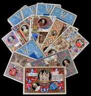 ** 5 × 12 Postcards - I Sommi Pontefici Romani, L. Ferloni / The Popes Of Rome, A Chronological Postcard Set. 5 Series O - Unclassified