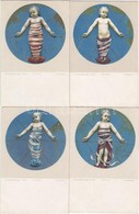 ** Firenze, Spedale Degli Innocenti, Un Putto. A. Della Robbia / A Set Of 10 Unused Lithographic Postcards - Ohne Zuordnung