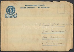 ** 2 Db Modern, Colorvox Hanglemezes Képeslap / 2 Hungarian Colorvox Vinyl Postcards ML 85-I. 189/623, ML 84-117/623 - Zonder Classificatie