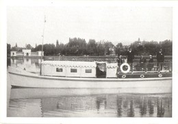 ** T1/T2 Balatonfüred, Rex II. Motoros Hajó, Tulajdonos Szakács József, Felvette Szabó Imre Fényképész / Hungarian Motor - Unclassified