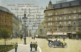 T3 Budapest VII. Baross Tér és Rákóczi út, Központi Szálloda, étterem és Kávéház, üzletek, Villamos, Automobil (EB) - Non Classificati