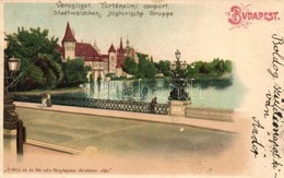 T2 Budapest XIV. Városliget, Ezredéves Országos Kiállítás, Történelmi Csoport. Litho - Non Classés