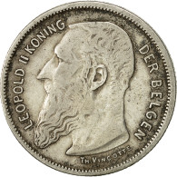 Monnaie, Belgique, 2 Francs, 2 Frank, 1904, TTB, Argent, KM:59 - 2 Francs