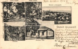 T2 1904 Solymár, Utca, Patak, Brunner Villa, Vízesés - Non Classés