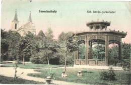 T2/T3 1906 Szombathely, Szent István Park, Pavilon, Templom (EK) - Zonder Classificatie