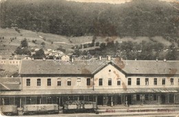 * T3 Anina, Stájerlakanina, Steierdorf; Vasútállomás Vagonokkal. Hollschütz Felvétele és Kiadása / Bahnhof / Railway Sta - Ohne Zuordnung