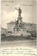 T2/T3 1905 Arad, 13 Vértanú Szobra, Aradi Keresked?k Köre, Ries J. és Társa üzlete / Martyrs' Statue, Shop, Traders' Ass - Zonder Classificatie