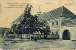 * T3/T4 Balázsfalva, Blasendorf, Blaj; Román Püspöki Rezidencia. W. L. 1857. / Palatul Episcopal Roman / Rumänische Bisc - Non Classés