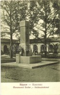 ** T1/T2 Barcarozsnyó, Rozsnyó, Rasnov, Rosenau; H?sök Emlékm?ve / Monumentul Eroilor / Heldendenkmal / Heroes Monument - Zonder Classificatie