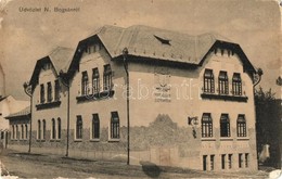 T3 1914 Boksánbánya, Németbogsán, Bocsa; M. Kir. állami Elemi Iskola. Szábonáry Károly Fényképezte / School (kopott Sark - Ohne Zuordnung