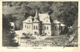 * T3/T4 Borpatak-telep, Valea Borcutului; Pokol-kastély. Kovács Gyula Kiadása / Schloss / Castle (Rb) - Unclassified