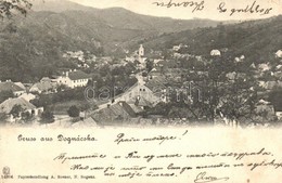 T2/T3 Dognácska, Dognecea; Látkép / Panorama View  (EK) - Ohne Zuordnung