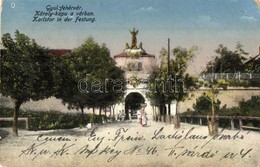 T2/T3 1918 Gyulafehérvár, Karlsburg, Alba Iulia; Károly Kapu A Várban / Castle Gate (EM) - Non Classés