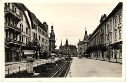 T2 Kolozsvár, Cluj; Horthy Miklós út, Minerva Biztosító / Street View, Insurance Company - Non Classificati