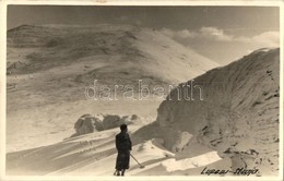 T2 1940 Lupény, Lupeni; Strázsa Télen / Straja In Winter. Photo - Unclassified