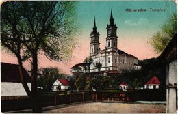 T2/T3 Máriaradna, Radna; Katolikus Templom, Szent Ferenc Rend Kiadása / Church (EK) - Ohne Zuordnung