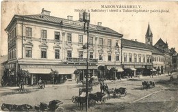 T3 1911 Marosvásárhely, Targu Mures; Széchenyi Tér, Takarékpénztár Palota, Izmael János, Harmath Sándor,  Bucher Lajos,  - Unclassified